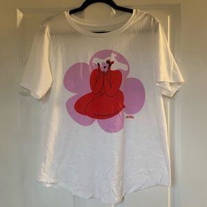 Universal Standard T-Rex with artwork XS EUC